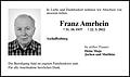 Franz Amrhein