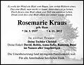 Rosemarie Kraus