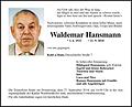 Waldemar Hansmann