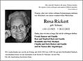 Rosa Rickert