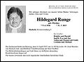Hildegard Runge