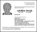 Adolfine Horak