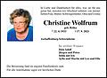 Christine Wolfrum