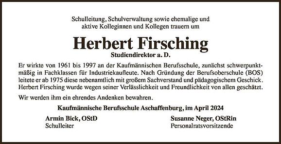 Herbert Firsching