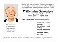 Wilhelmine Schwaiger