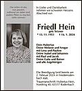 Friedl Hein