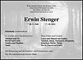 Erwin Stenger