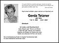 Gerda Tetzner