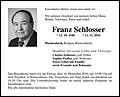 Franz Schlosser