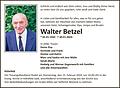 Walter Betzel