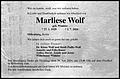 Marliese Wolf