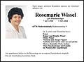 Rosemarie Wissel