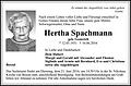 Hertha Spachmann