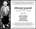 Elfriede Leipold