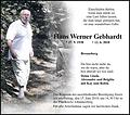 Hans Werner Gebhardt