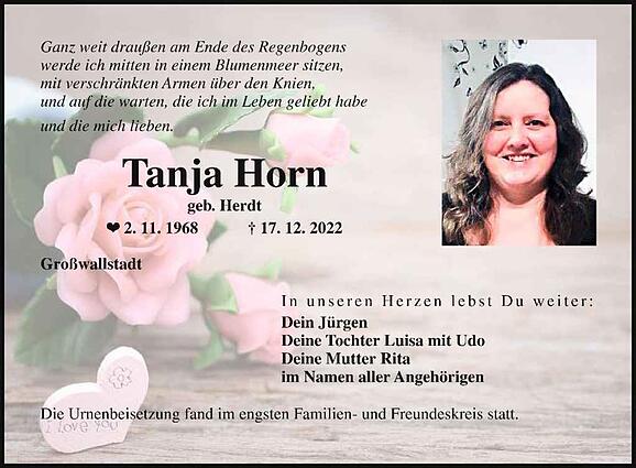 Tanja Horn, geb. Herdt