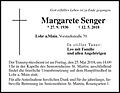 Margarete Senger