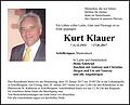 Kurt Klauer