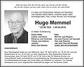 Hugo Memmel