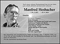 Manfred Hesbacher
