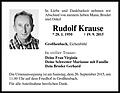 Rudolf Krause
