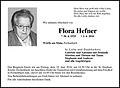Flora Hefner