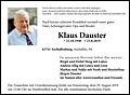 Klaus Dauster