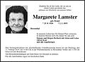 Margarete Lamster