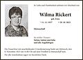 Wilma Rickert