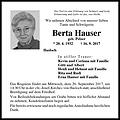 Berta Hauser