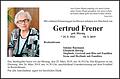 Gertrud Frener