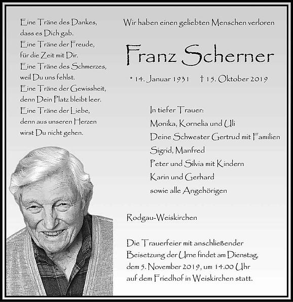 Franz Scherner