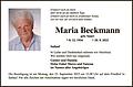 Maria Beckmann