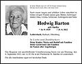 Hedwig Barton