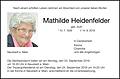 Mathilde Heidenfelder