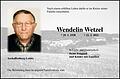 Wendelin Wetzel