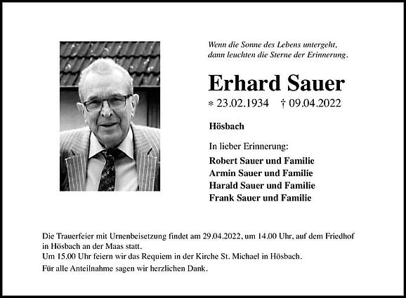 Erhard Sauer