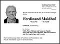 Ferdinand Maidhof