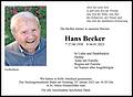 Hans Becker