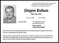 Jürgen Kuban