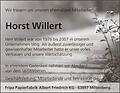 Horst Willert