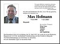 Max Hofmann