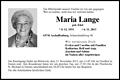 Maria Lange