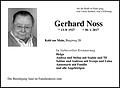 Gerhard Noss