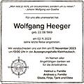 Wolfgang Heeger