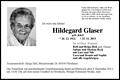 Hildegard Glaser