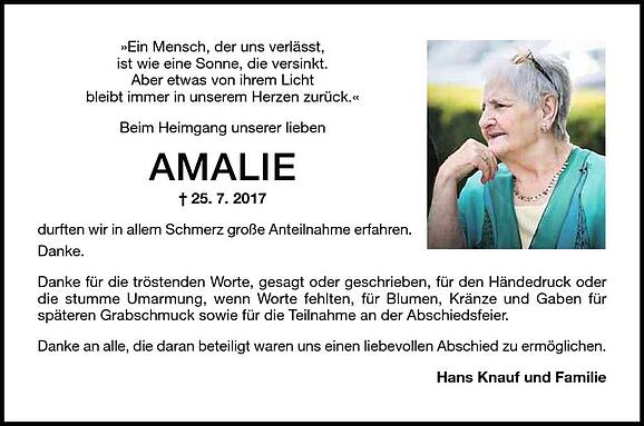 Amalie Elisabeth Knauf, geb. Rady