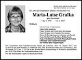 Maria-Luise Gralka