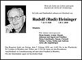Rudolf Heininger