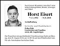 Horst Eisert